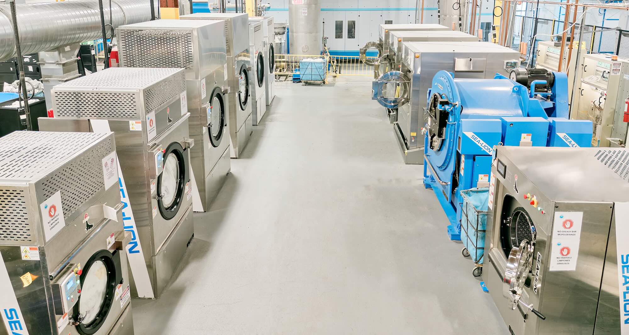 Wash Cycle Laundry commercial laundry facility
