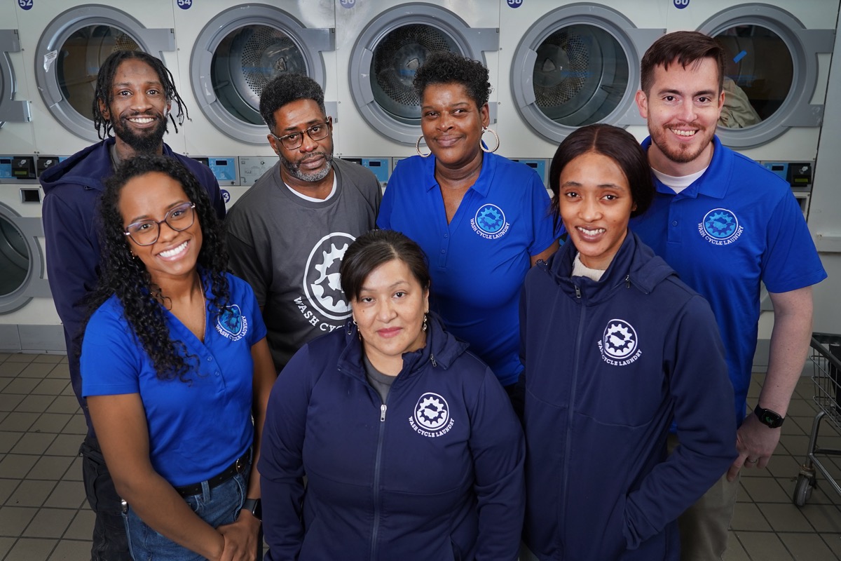 Wash Cycle Laundry team members